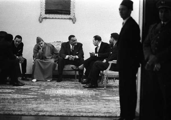 Conférence de Casablanca, Mohammed V, Nasser, et Ferhat Abbas (1961)