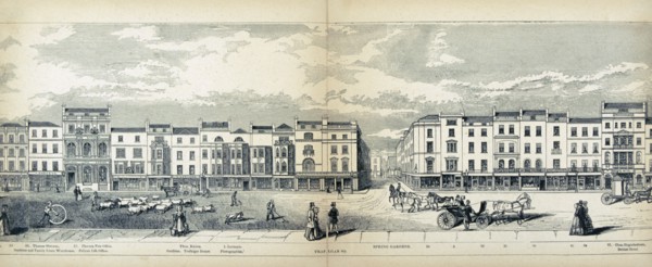 Panorama of London, 1849. Artist: George C Leighton