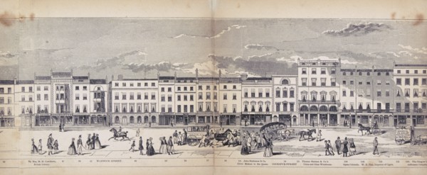 Panorama of London, 1849. Artist: George C Leighton