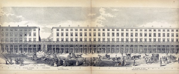 Panorama of London, 1849. Artist: George C Leighton