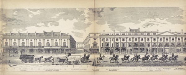 Panorama of London, 1849. Artist: George C Leighton