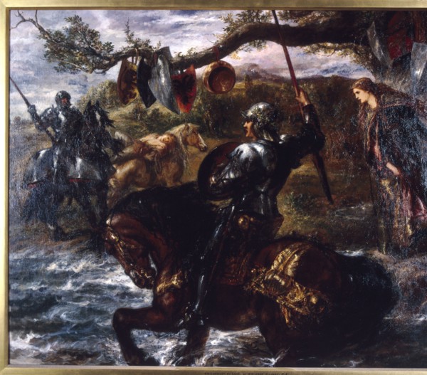 'Lancelot du Lac', 1886. Artist: Sir John Gilbert