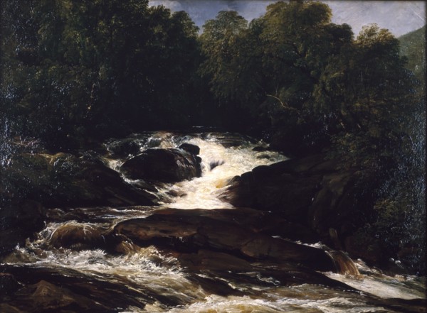 'A Devonshire Stream', 1860. Artist: Frederick Richard Lee
