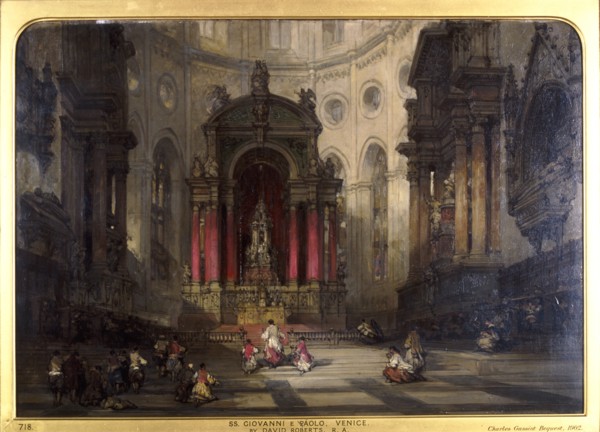 SS Giovanni e Paolo, Venice. Artist: David Roberts