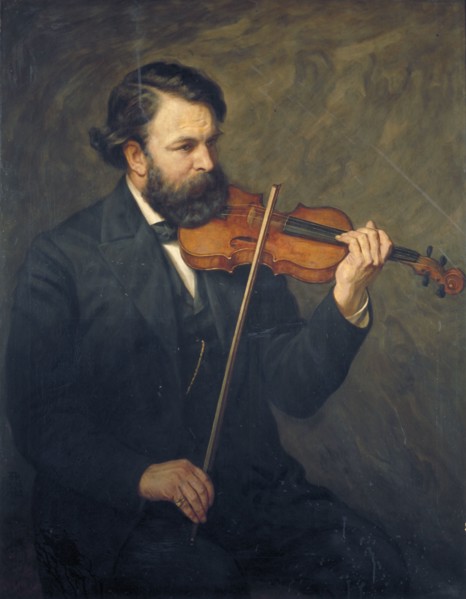 Doctor Joseph Joachim, 1876. Artist: James Archer