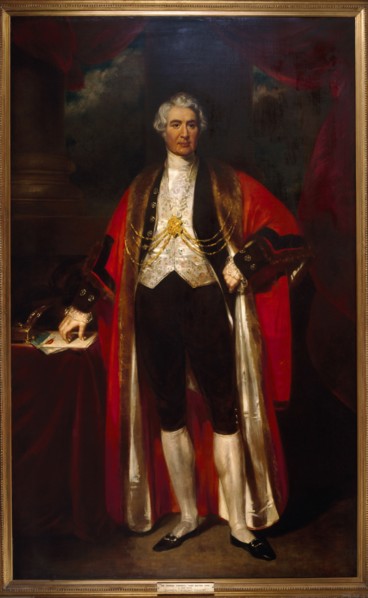 Sir George Carroll, Sheriff 1837-8. Artist: John Wood