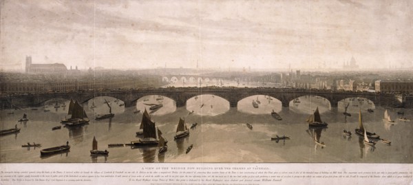 View of London from the South, 1810. Artist: William Daniell
