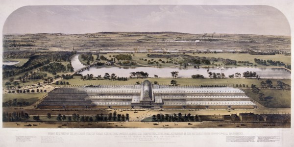 Great Exhibition, Hyde Park, London, 1851. Artist: Charles Burton