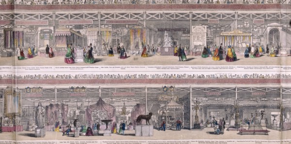 Great Exhibition, Crystal Palace, Hyde Park, London, 1851. Artist: Anon