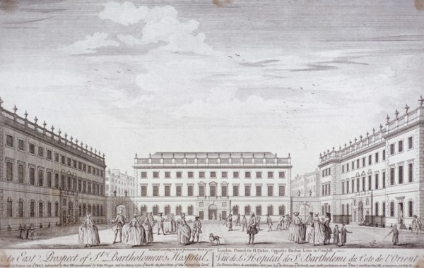 St Bartholomew's Hospital, London, 1752. Artist: Anon