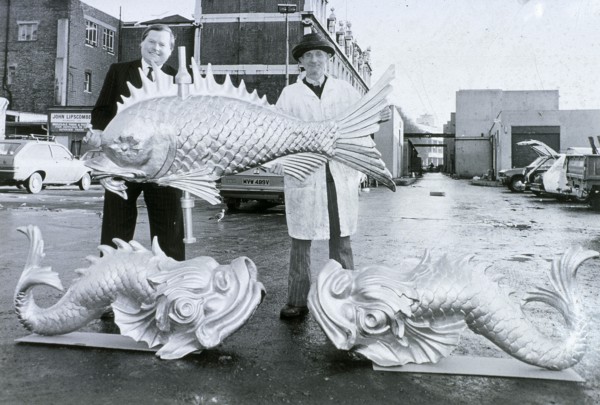 Weather vanes, Billingsgate Market, c1981. Artist: Anon