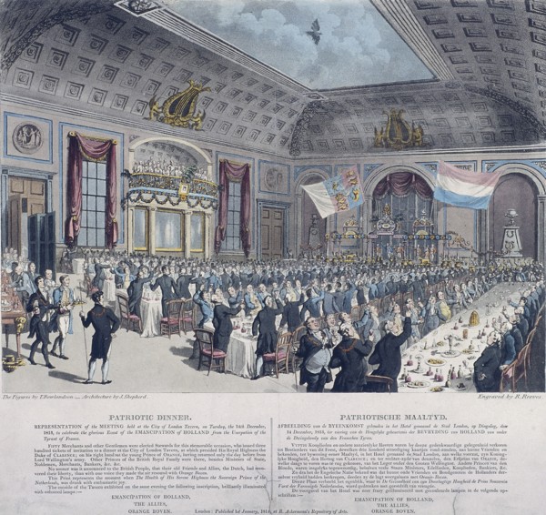 Bishopsgate Street, London, 1814. Artist: R Reeves