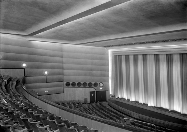 Auditorium of the Odeon, Well Hall Road, Eltham, London c1936