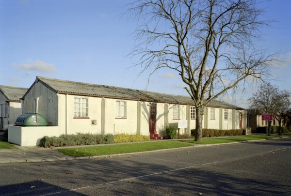 Main Street Barracks at Greenham Common Airbase near Newbury, Berkshire, 1999