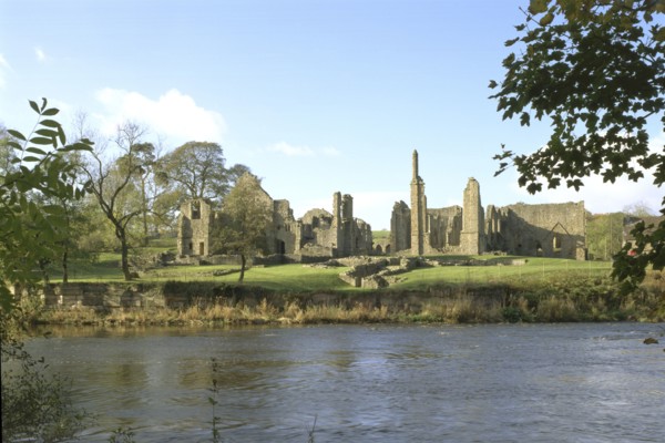 Finchale Priory, Durham, from the River Wear, 1999