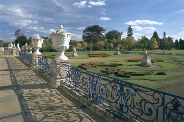 The parterre at Wrest Park, Bedfordshire, 1996