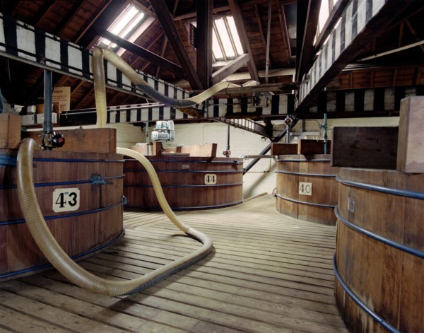 Vats at Sarsons Vinegar Factory, Stourport, Worcestershire, 2000