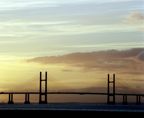 The new Severn Bridge, Pilning, Avon, 2001