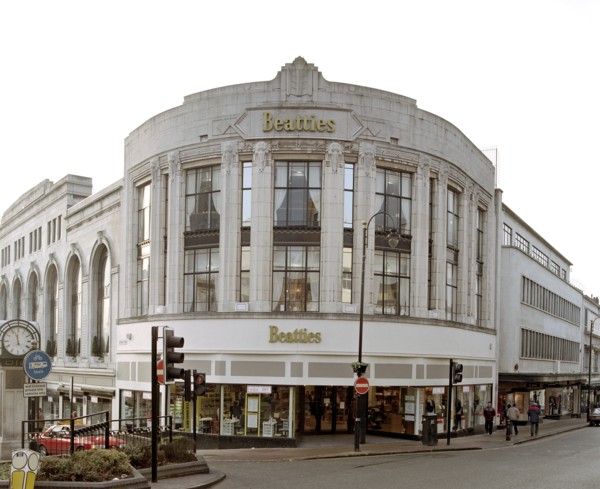 Beatties Department Store, Victoria Street, Wolverhampton, West Midlands, 2001 Artist