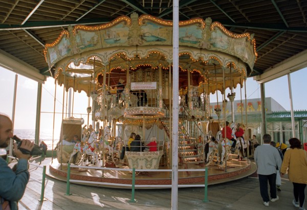 Venetian Carousel, North Pier, Blackpool, Lancashire, 1999
