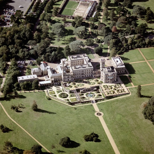 Osborne House and formal gardens, Isle of Wight, Hampshire, 1999