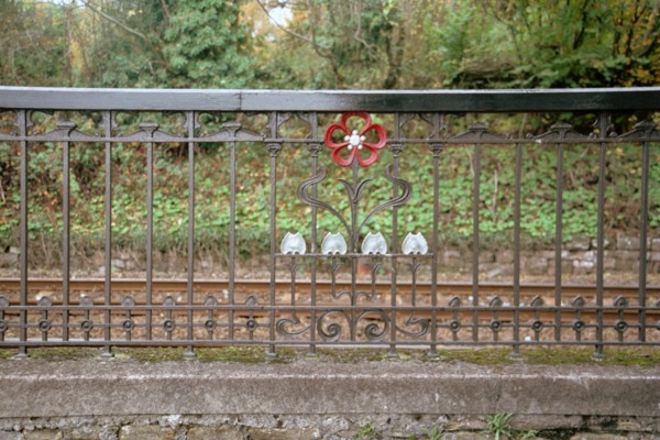 Decorative railings, near Morecambe, Lancashire, 1999