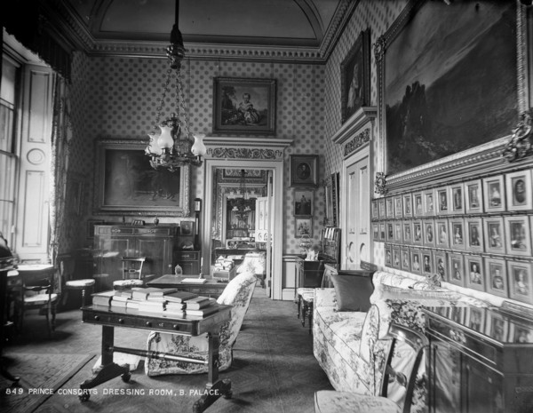 The Prince Consort's dressing room, Buckingham Palace, London, c1870-c1900