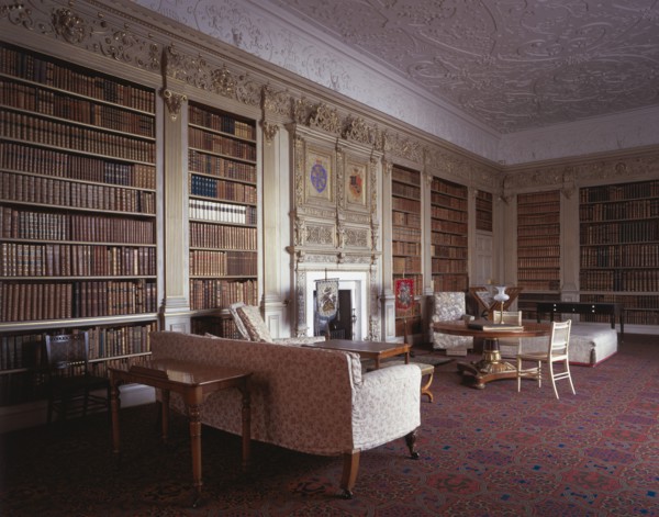 The Library, Audley End House, Essex, 1996