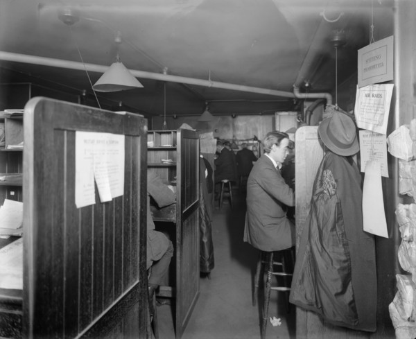 Journalists, The Morning Post, London, November 1920