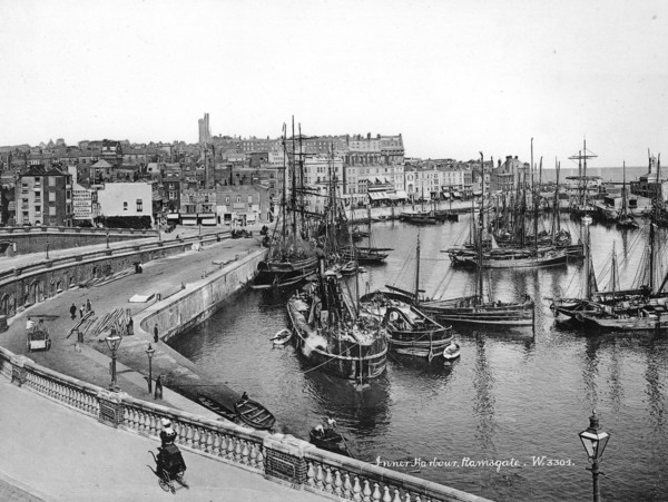 Ramsgate Harbour, Ramsgate, Kent, 1890-1910