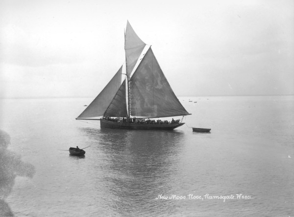 The 'New Moss Rose', off Ramsgate, Kent, 1890-1910