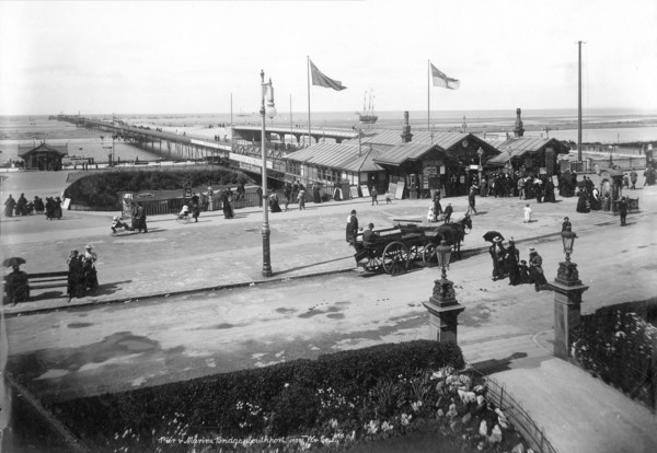 Southport Pier, Southport, Lancashire, 1890-1910