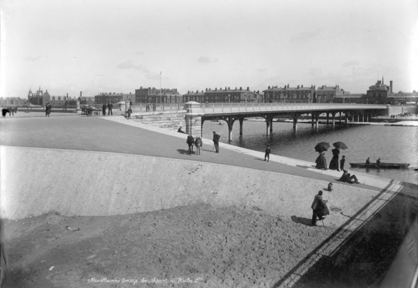 New Marine Bridge, Southport, Lancashire, 1890-1910