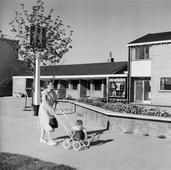 The Twin Foxes public house, Stevenage, Hertfordshire, 1950s-1960s