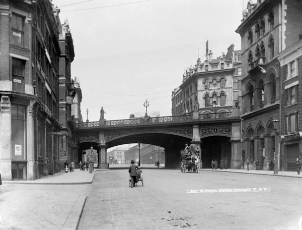 Holborn Viaduct, City of London, c1870-1900