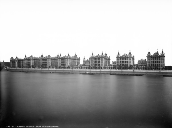 St Thomas' Hospital, Lambeth Palace Road, Lambeth, London, c1871-1900