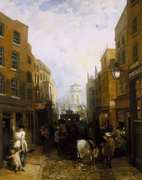 'Buckingham Street, Strand', 1854. Artist: Edmund John Niemann