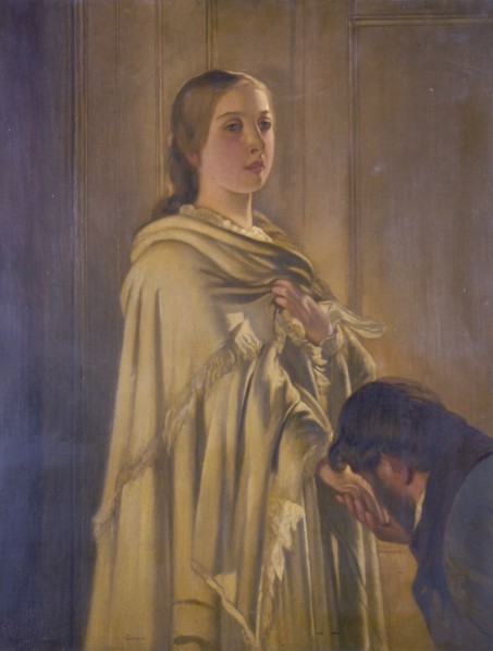 'Queen Victoria Receiving the News of Her Accession at Kensington Palace, 20th June 1837', 1909. Artist: Frederick P Shuckard
