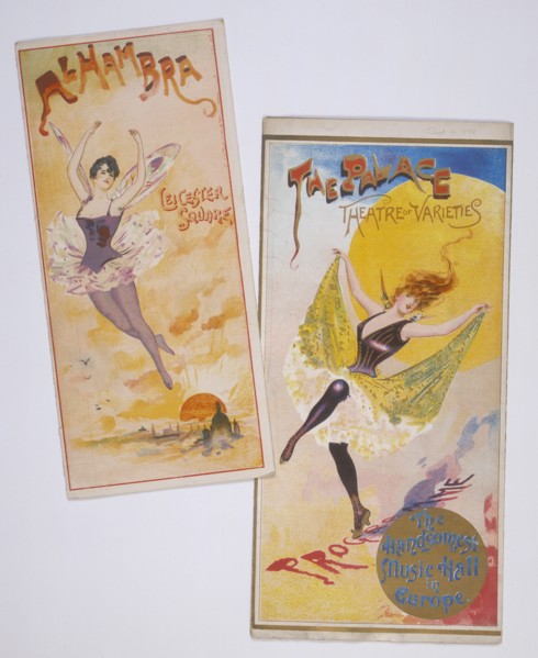 Music hall posters, c1900. Artist: Unknown