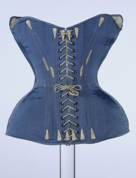 Back view of a corset, c1851. Artist: Unknown
