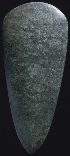 Bronze Age jadeite axe. Artist: Unknown