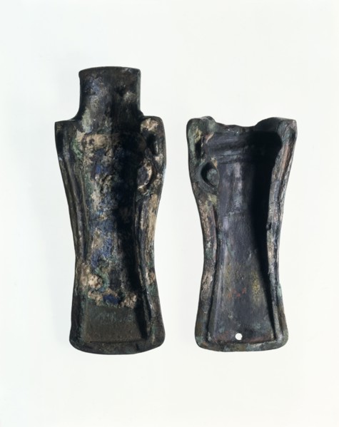 An axe mould. Artist: Unknown