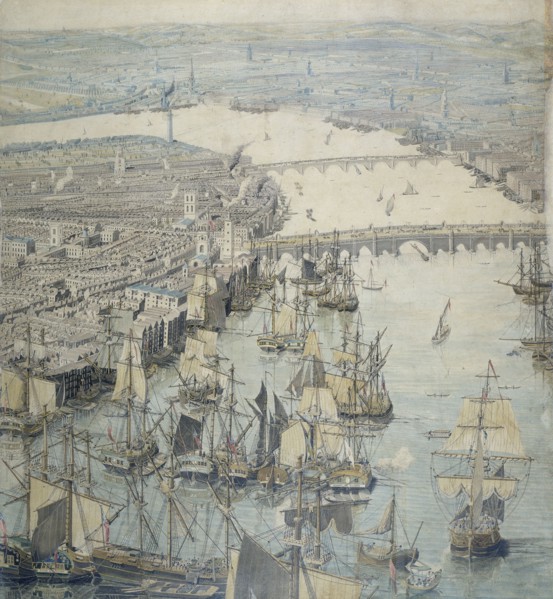 The Rhinebeck Panorama, c1807. Artist: Unknown