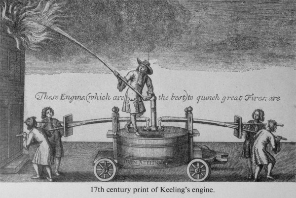 Keeling's Engine, 17th century. Artist: John Keeling