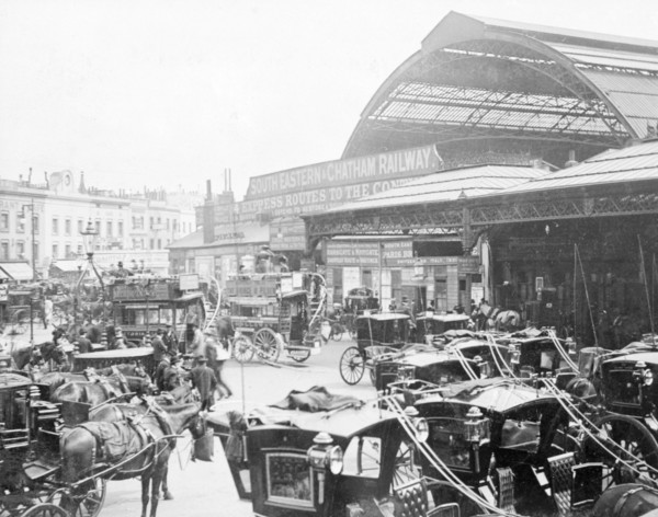 Victoria Station, Westminster, London, c1904. Artist: Unknown