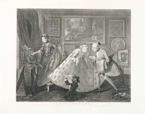 Taste in High Life, 18th century. Artist: Sam Phillips