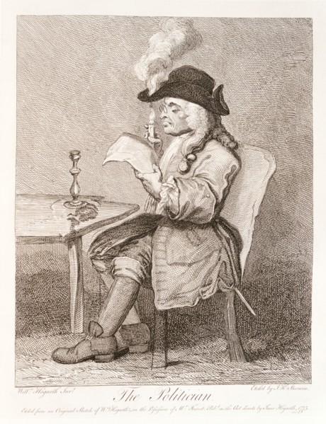 The Politician (Portrait of Mr Tilson, formerly a laceman in the Strand), c1730. Artist: John Keyse Sherwin
