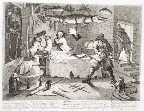 'Hudibras beats Sidrophel and his man Whacum', 18th century. Artist: William Hogarth