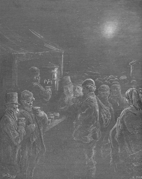 'Coffee Stall - Early Morning', 1872. Creator: Héliodore Joseph Pisan.