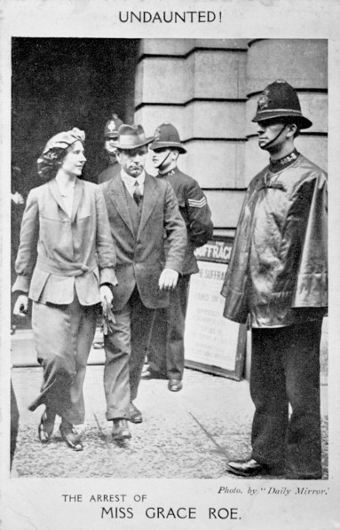 Grace Roe, 23rd May 1914. Artist: Unknown